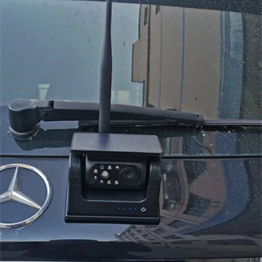 Newest Mobile Wifi Solar-powered Wireless Car Rear View Reverse Camera With Magnet Built-in Battery with App