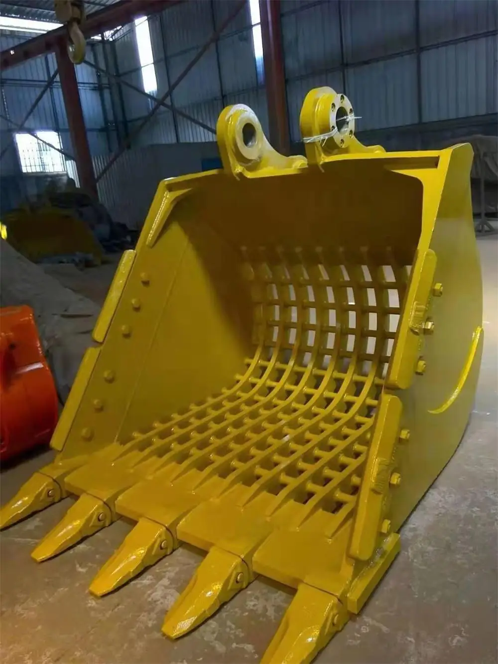 Factory Supply Excavator Skeleton Bucket Sieve Bucket Q355B/ Hardox 1-5 CBM for CAT PC JCB ZX