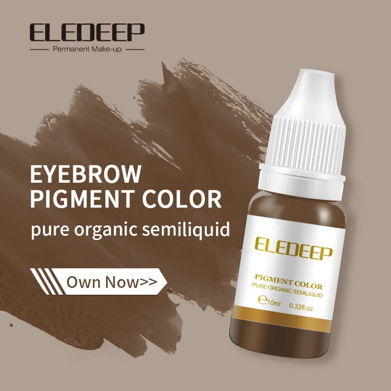 ZS горячая Распродажа Eledeep Перманентный макияж микроблейдинг чернила для бровей подводка глаз тинт губ краситель красота