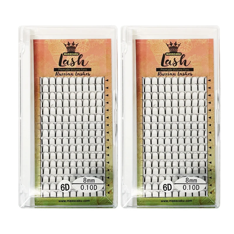 Pre Made Fans Individual Lashes Russian Volume Lashes