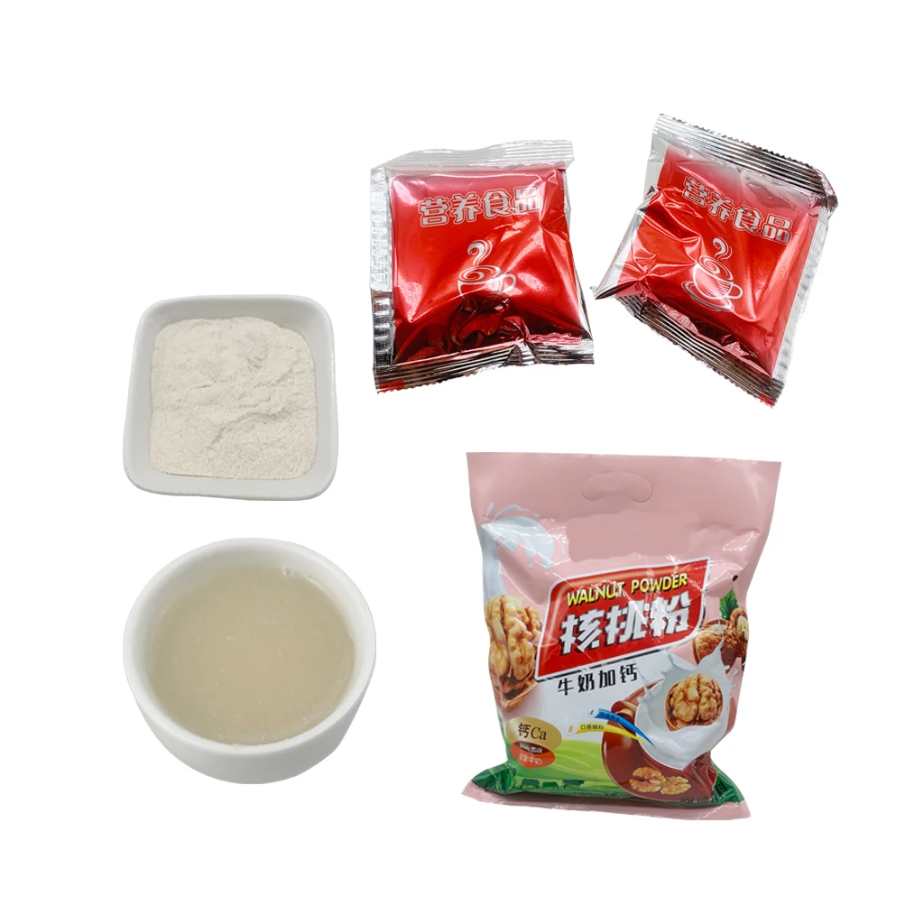 Wholesale tasty Walnut powder milk flavor drink & beverage instant nut powder for milk tea ingredients