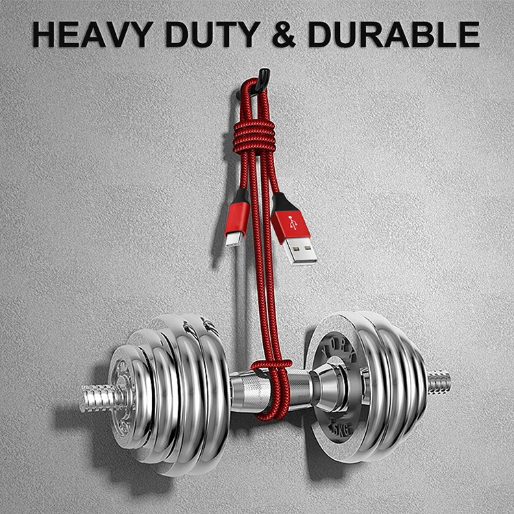 Wholesale 3a Data Cable Usb 3.0 Type C Connector Braided Usb Cable Fast Charging Type C to Usb Cable For Android Xiaomi Huawei