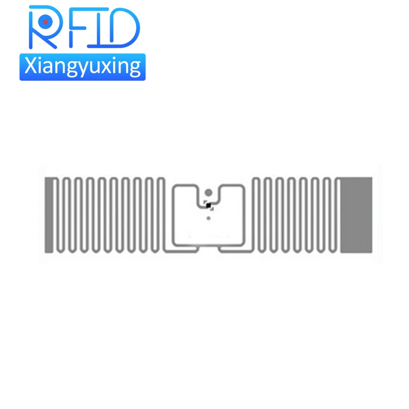 Low price rfid dry inlay EPC gen2 UHF long range inlay for clothing sheets, bed covers hang tag label sticker