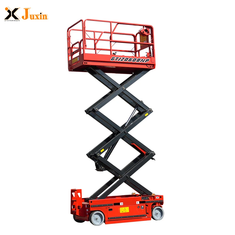 Best price direct sale battery powered 220V mobile electric scissor lift self-propelled hydraulic scissor lift Tables