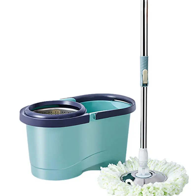 Factory Home Cleaning Tool Cleaning Accessories Mops Long Handle Telescopic Squeegee Window Floor 360 Magic Mop With Bucket