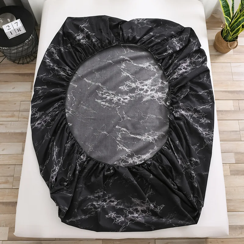 US-F/UK-D:138*190*35cm Factory manufacture various reactive dyeing full size fitted sheet sets fitted sheet king size bed