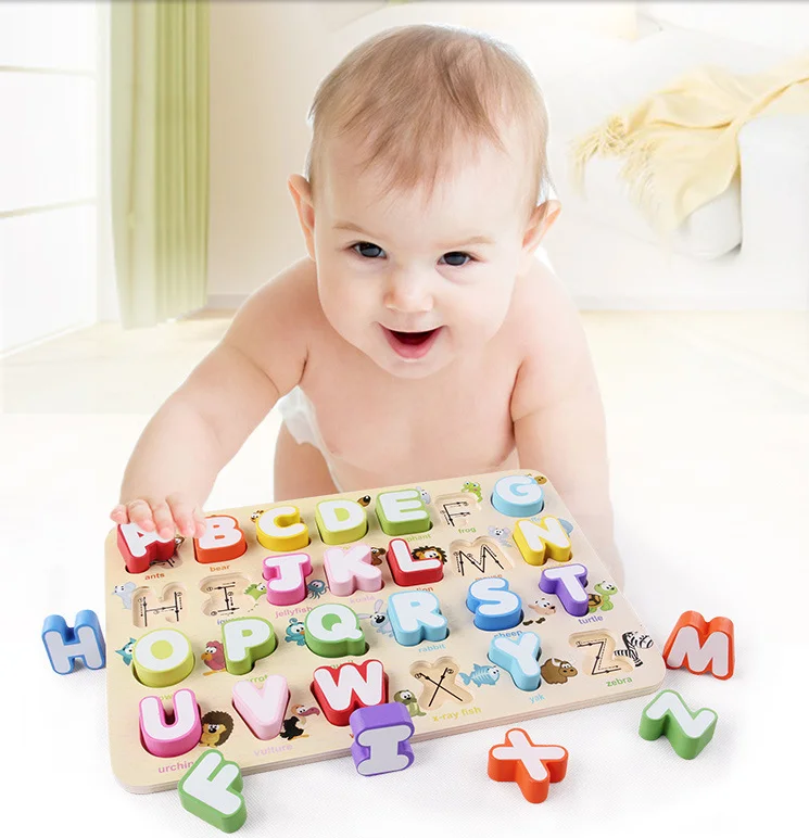 China Export Agent Yiwu Toys Early Educational Kids Puzzle Toy DIY Number 3d Wooden Puzzle Cheap Toys