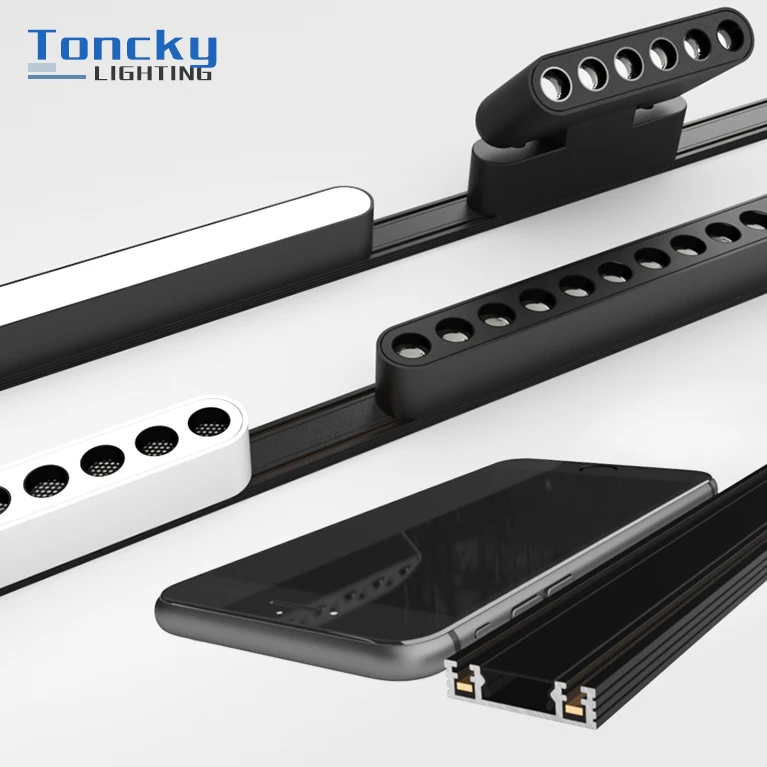 Accessories For Led Lights 5mm Super Slim Magnetic Track System 40leds Intelligent Body