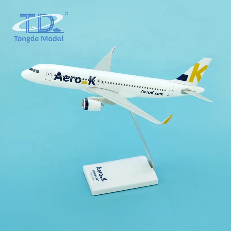 AeroK A320neo Product Promotional Resin Aircraft as Business Gift