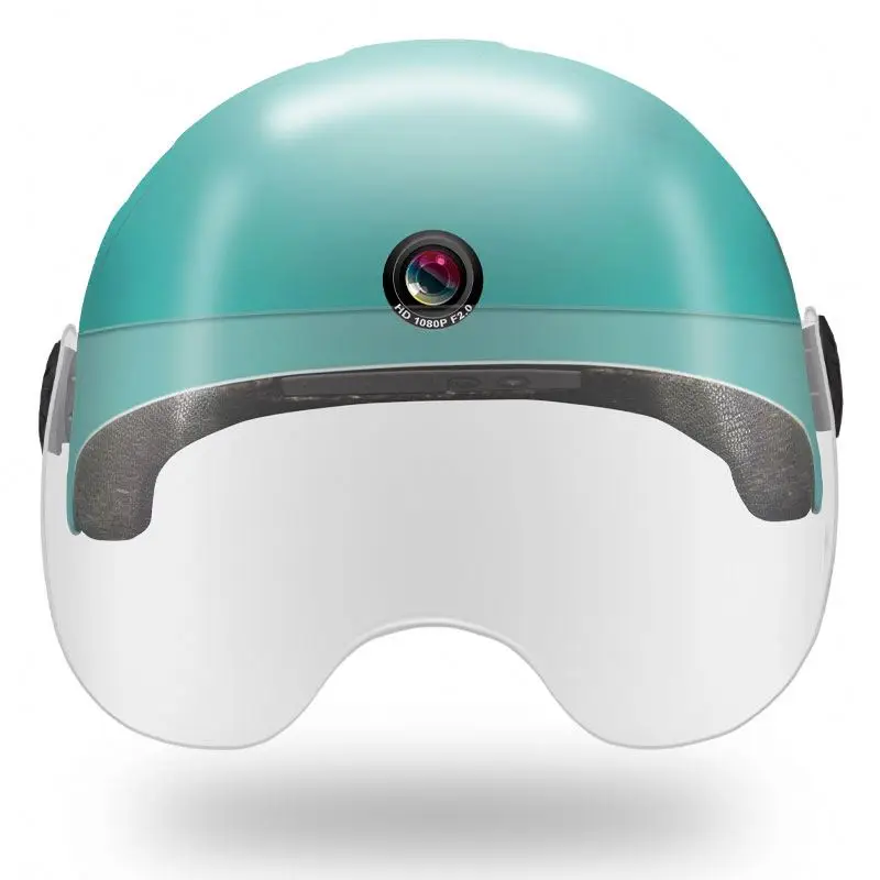 HD Motorcycle For Half Bluetooth Camera Cycle Men Skate Face Sales Motorcycles Electric Scooter Bicycle No Logo Cycling Helmet