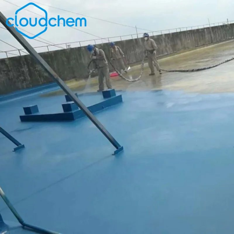 Polyurea high strength paint anti-explosion