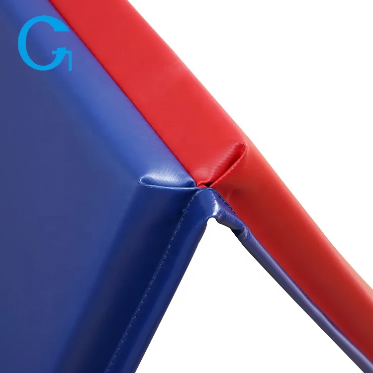High density red XPE/EPE gymnastic folding buy large gym mats mat