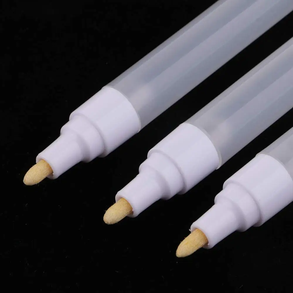 3 Pieces Clear Plastic Medium Tips 4.5mm Tip Watercolor Oil Acrylic Paints Marker Pen Empty Tube Ink Fountain Refill Pen