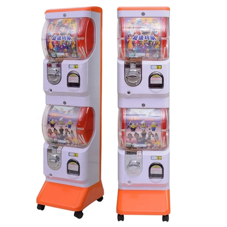 China Supplier Capsule Toy Vending Machine Arcade Gashapon Dispenser Display