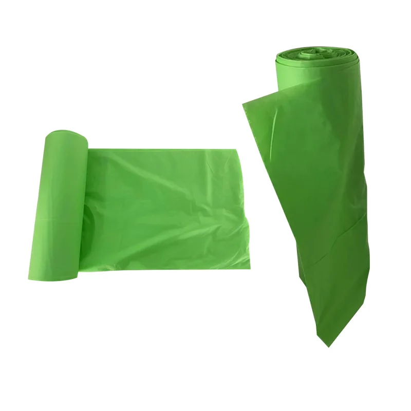 Different Color Customized Wholesale Disposable PLA 100% Biodegradable Garbage trash Bags Compostable Environmental Protection