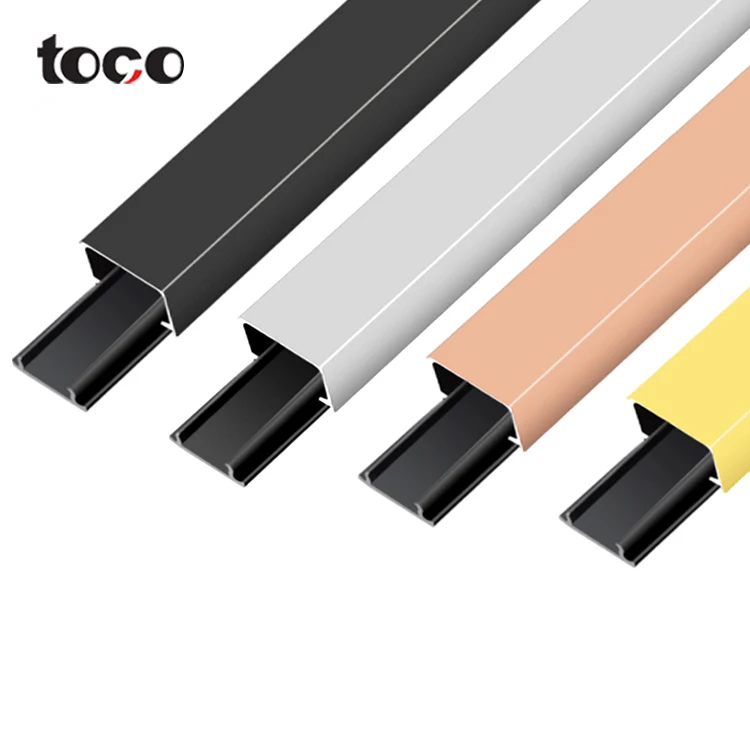 Toco u кромкооблицовочная мебельная настенная вставка декоративная отделка с пластиковым основанием u-образная переходная полоса