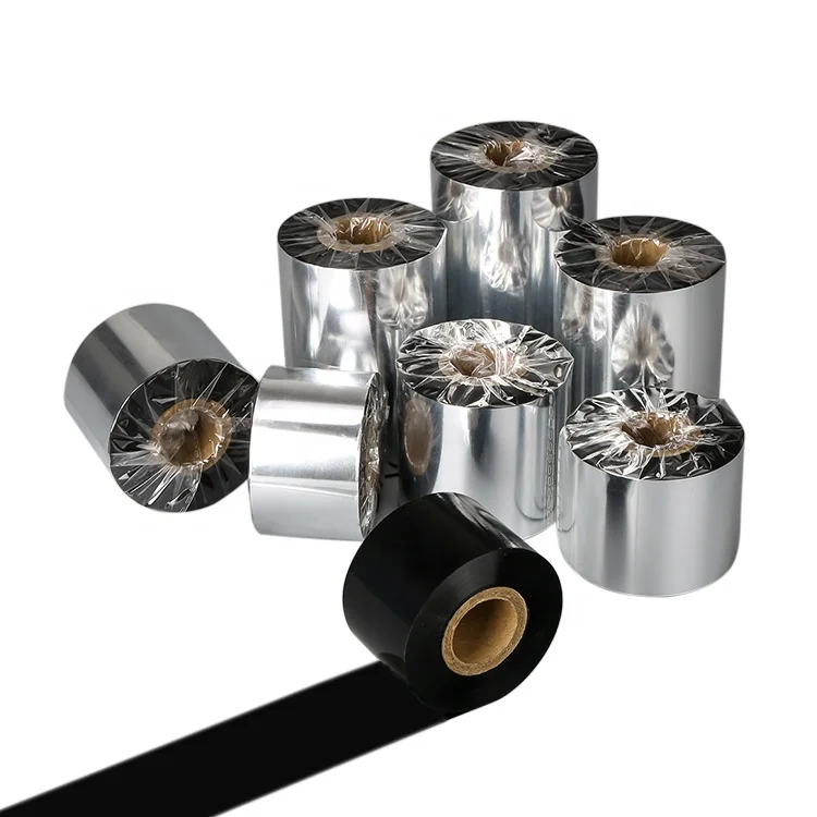 direct thermal label ribbon roll for writer printer ttr tto color office adhesive tape 40*300