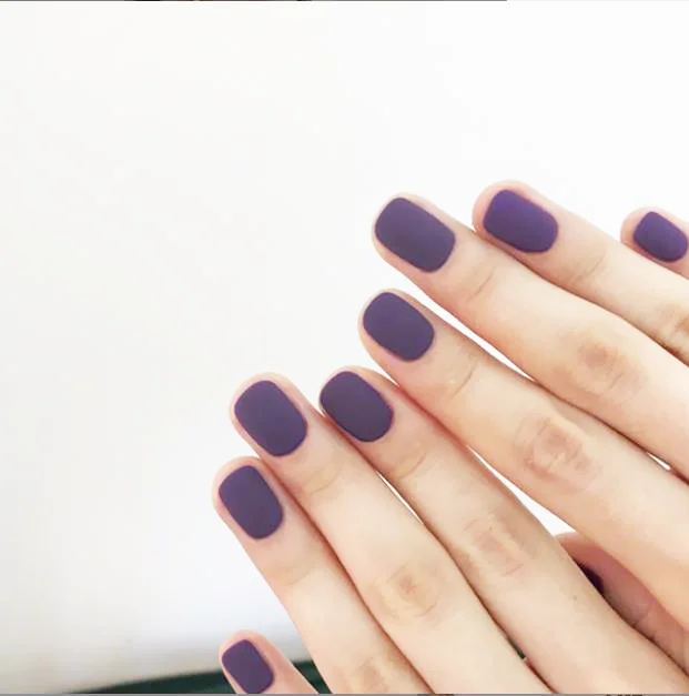 Factory outlet oval short fake nails solid color manicure wholesale false nails matt press on nails