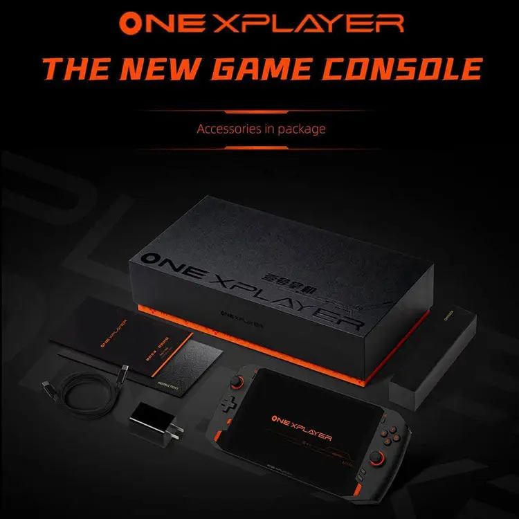 Latest OneXPlayer Mini Pro AMD 6800U 7 Inches Portable Handheld Video Game Console 32GB 2TB SSD Win11 PC Mini Gaming Laptop