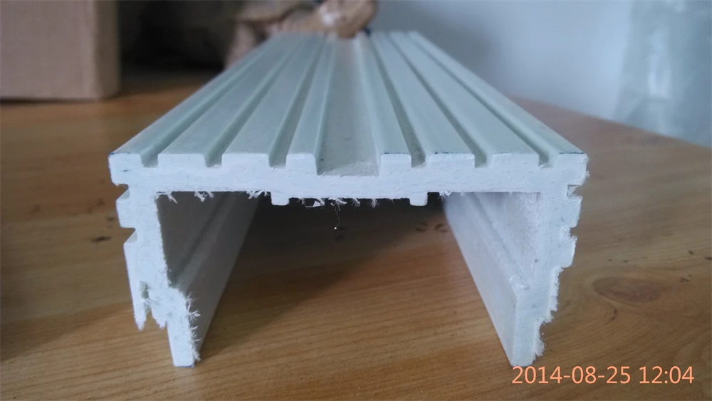 High Quality Pultruded Frp Fiberglass Glassfiber Grp Profile Window Profile  Fiberglass Profiles