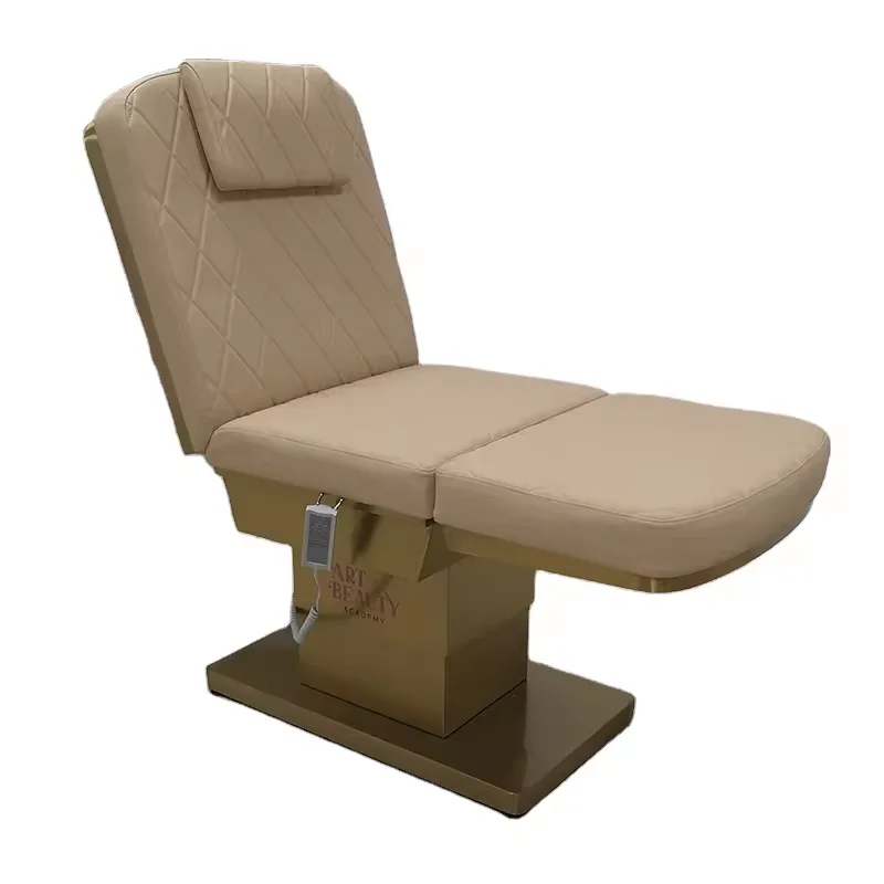 Popular Wide Size Electric Facial Beauty Salon Bed Medical Spa Massage Treatment Table Podiatry Chair Aesthetic Tattoo Bed