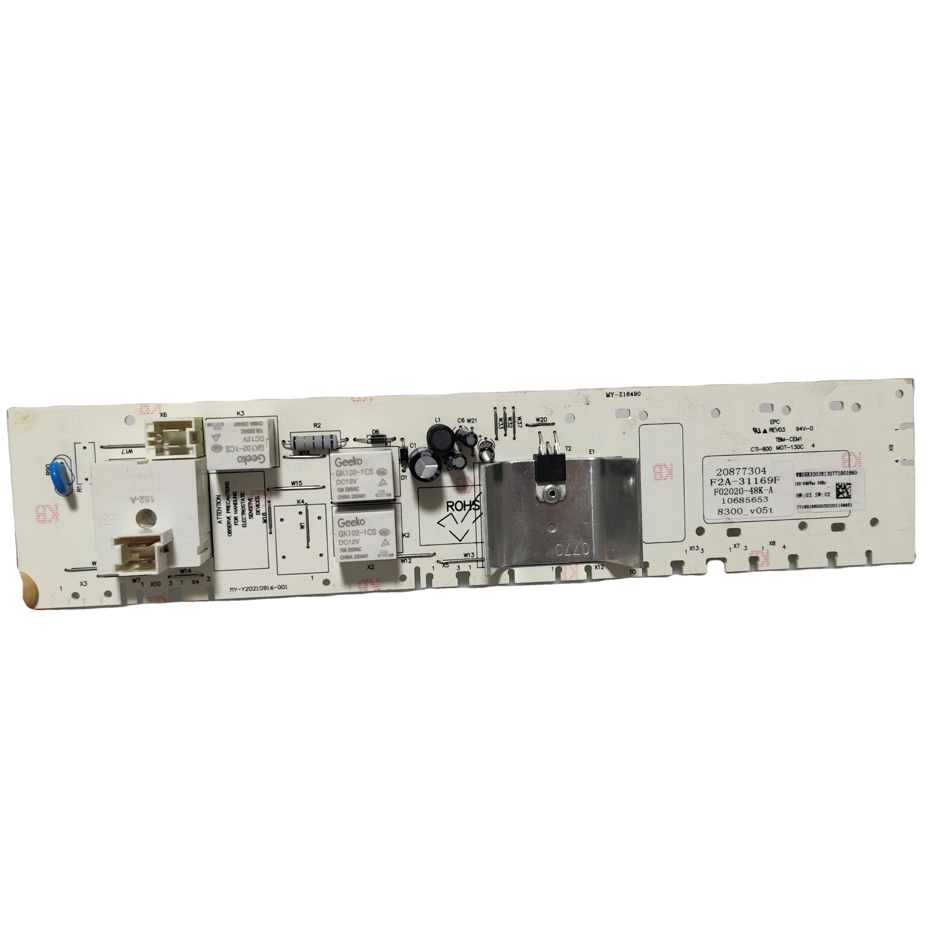 Оптовая продажа Многоуровневое обслуживание Oem Pcb дизайн электронной платы управления для оригинальной барабанной стиральной машины