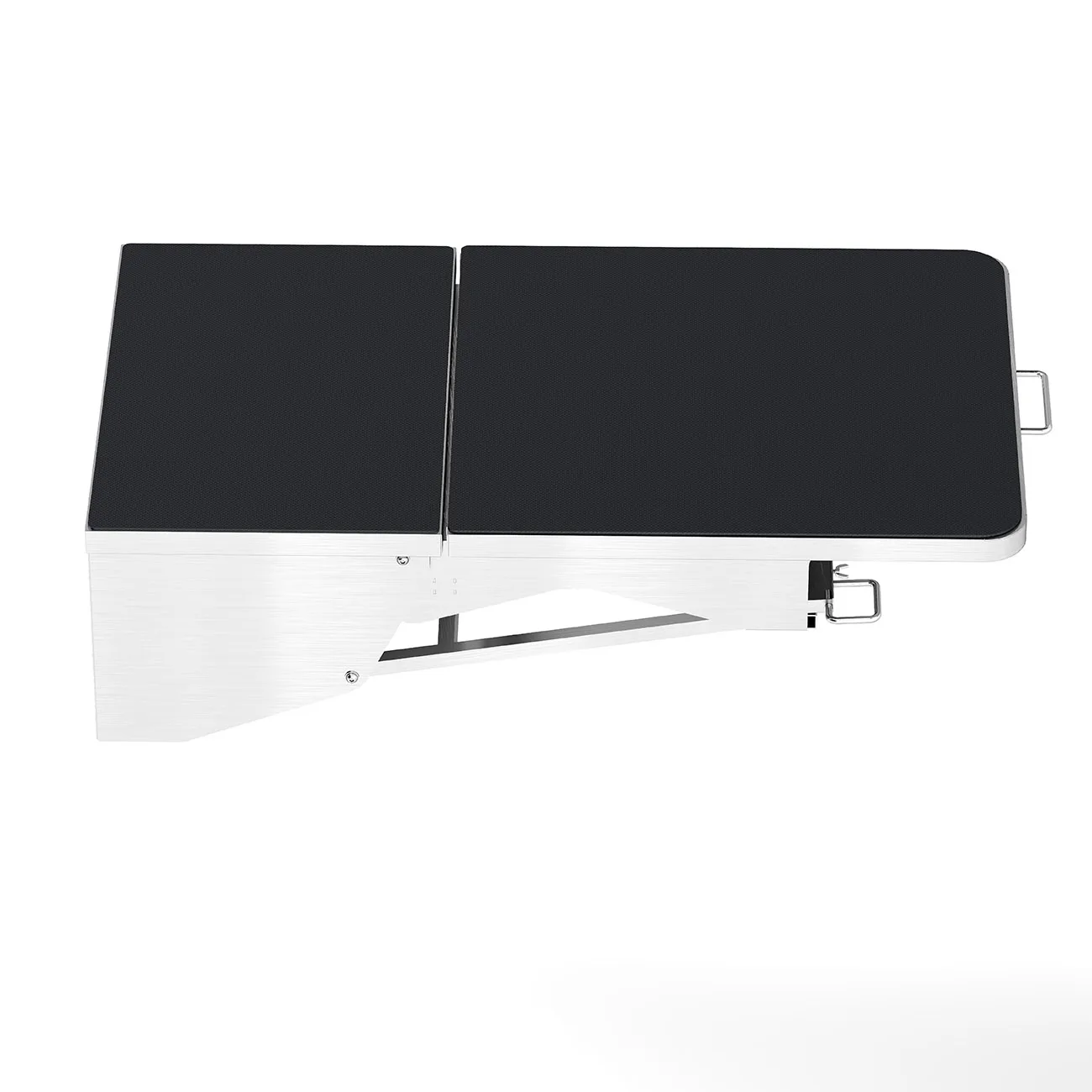 Cost-effective pet hospital folding examination table Easy operation saves space veterinary folding down table