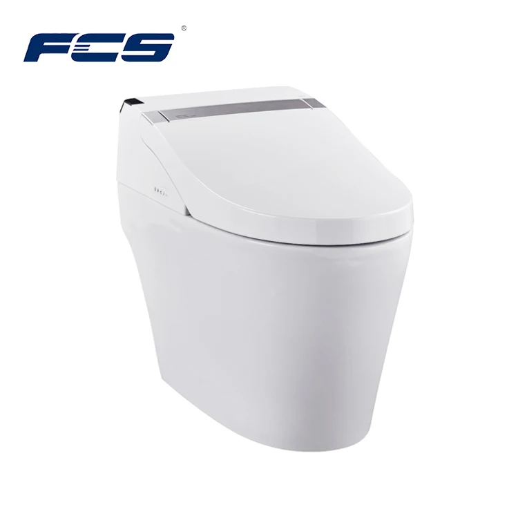 Best Selling Us Certified High Quality White Electric Tankless Toilet Bowl Smart Toilet