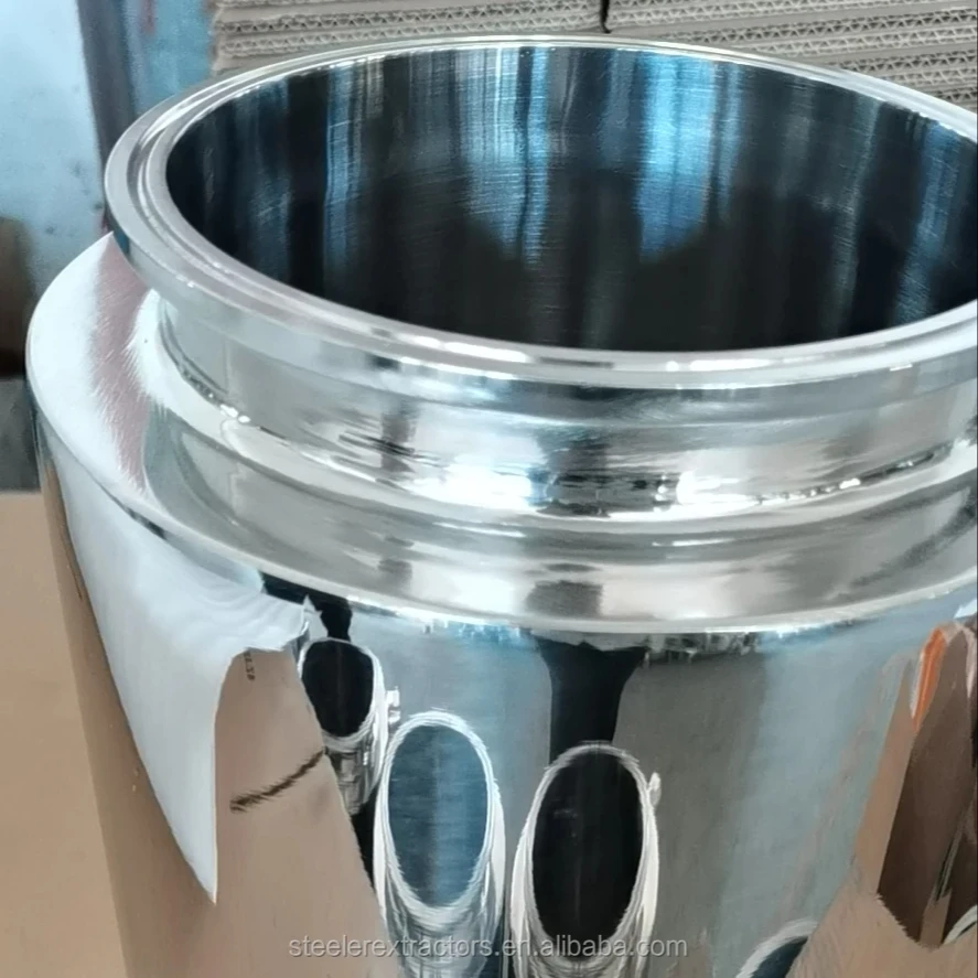 Stainless steel jacketed tower triple jacketed casing for extraction column