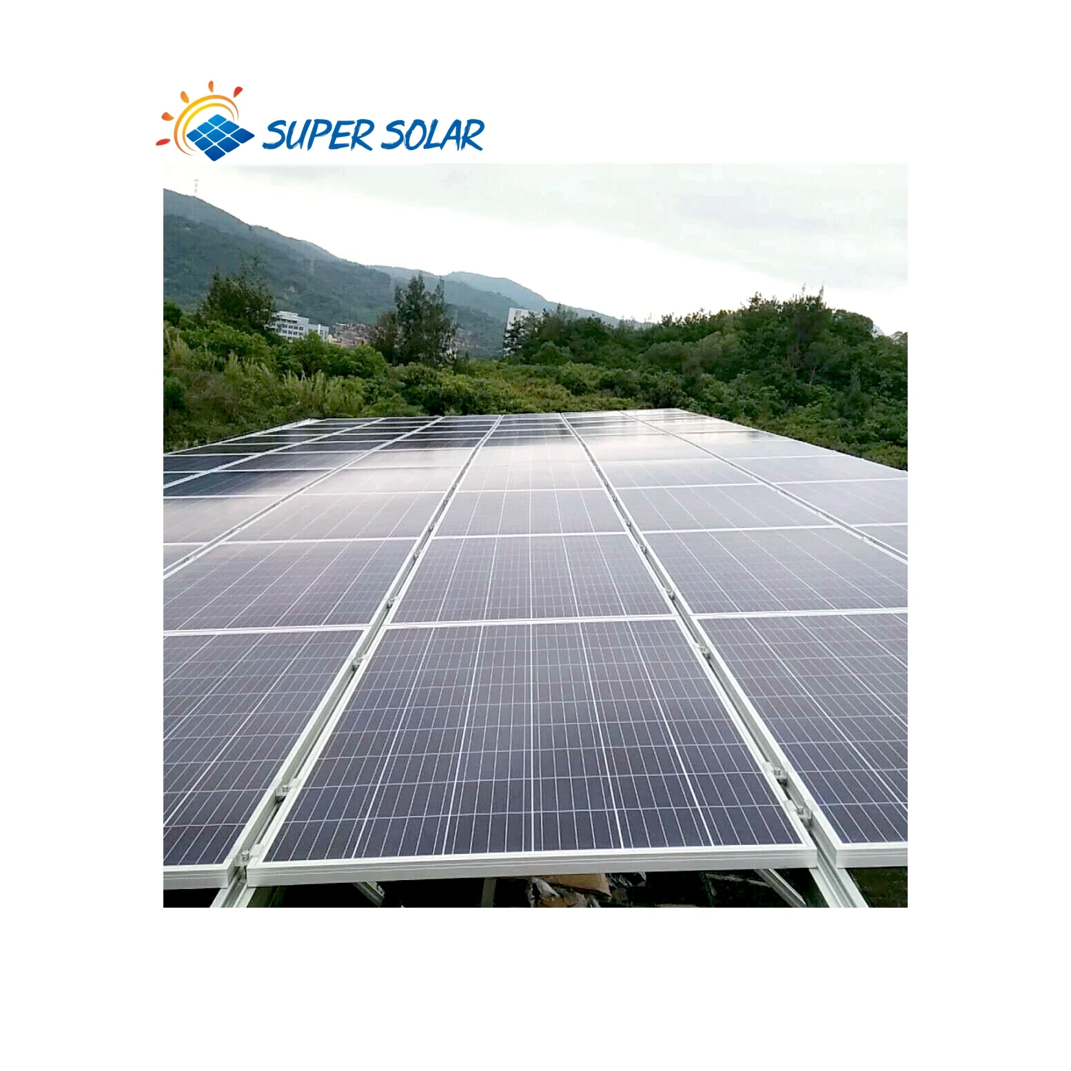 Super Solar Hot sale 200 kw solar system solar energy kit for industrial use