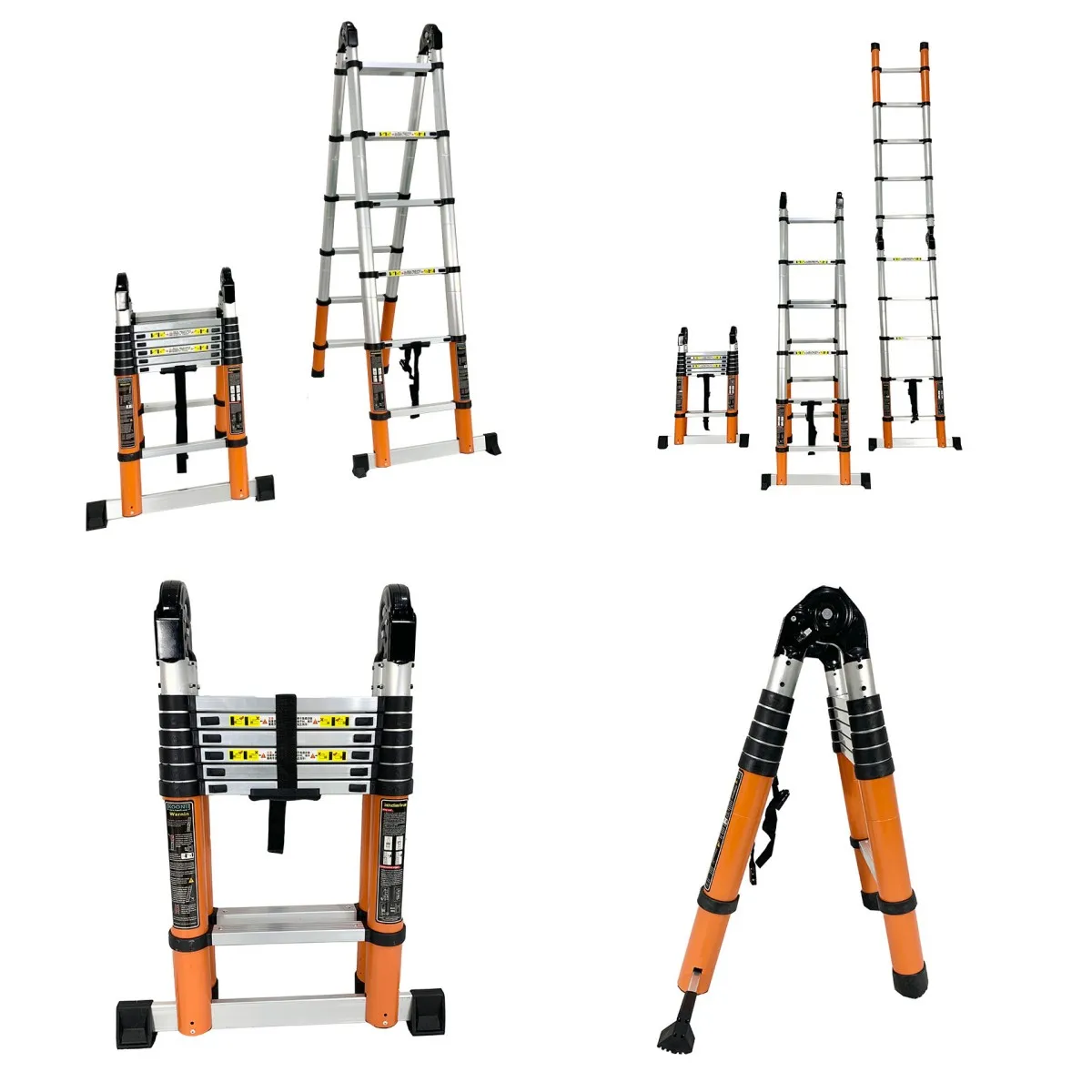 Aluminum Telescopic Ladder Extension Ladder For Home Or Outdoor Work - Buy Aluminum Ladder 5m,Aluminum Ladder Making,Aluminum Fo