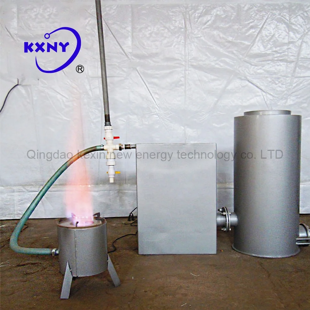 High quality environmental protection palm shell cocoa shell small biomass gasifier supply renewable energy saving equipment