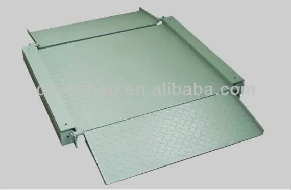 China manufacturer display type optional floor scales for scrap yards
