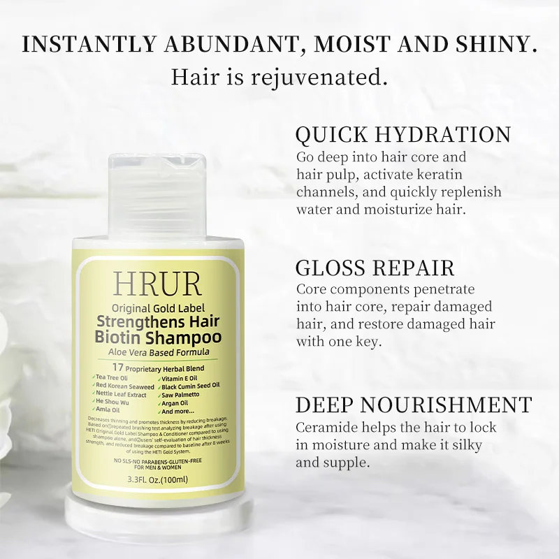 Manufacturer wholesale daily care Argan Oil shampoo Travel Size 100ml Resolve dryness and impatience Smooth hair