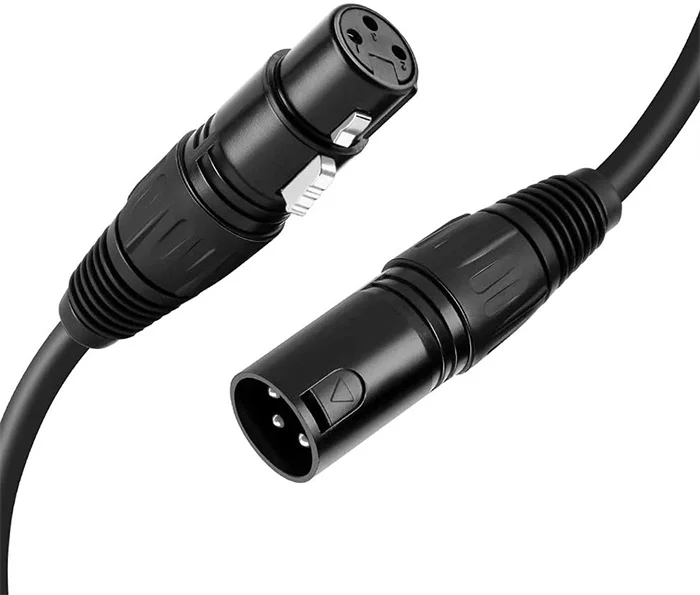 Lijie XLR Cable Male to Female M/F 3pin jack Audio Cable For Microphone Mixer MIC Shielded professional audio cable audio cord