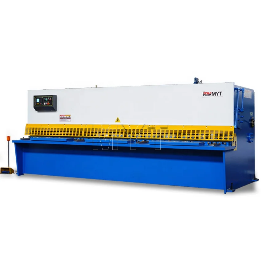 MYT 6*4000 foot operated guillotine for cutting iron plates mechanical shearing machine for sale