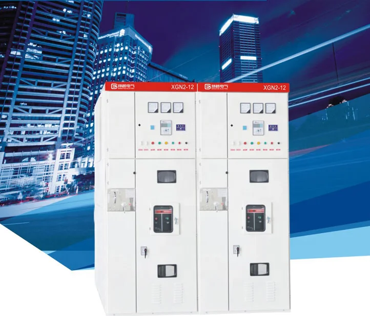 XGN2 3.6KV 7.2KV 12KV 630-2500A Indoor Box-Type Fixed Metal Enclosed Power distribution switchgear