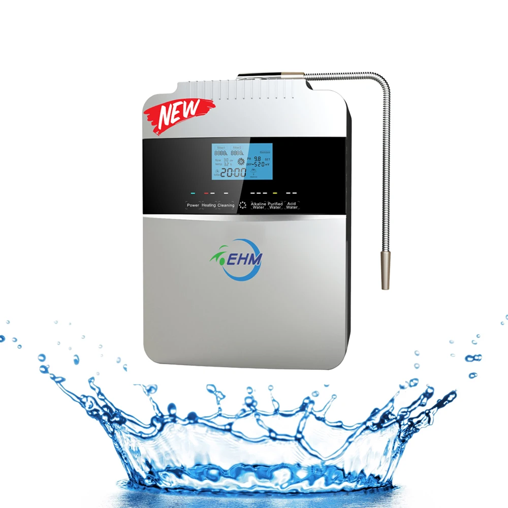 EHM elegant household alkaline water ionizer machine with wide pH range 2.8-11.2