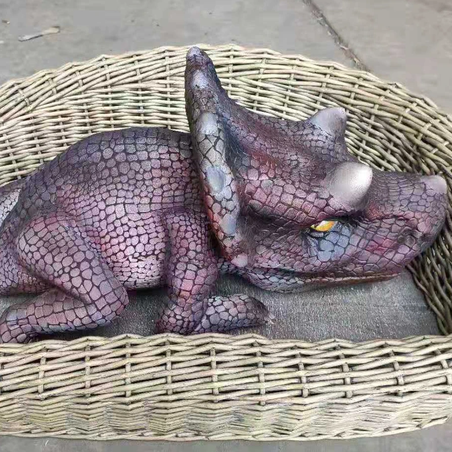 Realistic Dinosaur World Reality Dinosaur Baby Hand Puppet For Sale