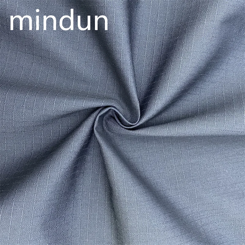 Fabrica De Mindun Tela Al Por Mayor TC Algodon Poliester Tela De Sarga Para Ropa De Trabajo Prendas