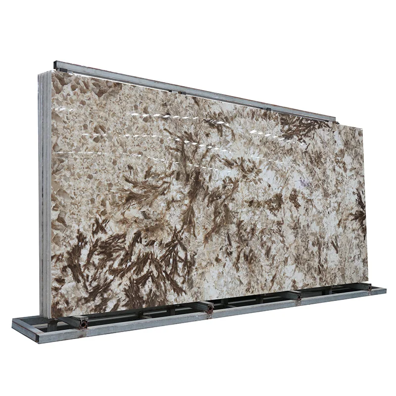 Luxury Frozen Fox Marble slab porcelain polished glazed slabs for hotel wall and living room with 1200*2600*6 marble stone slabs