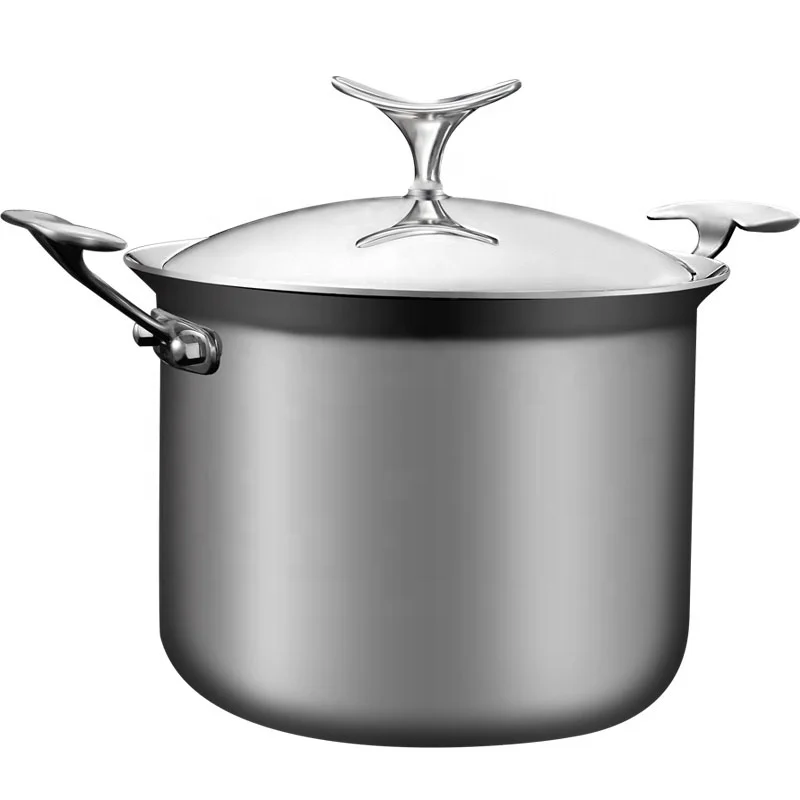 Wholesale High Quality Cookwares Kitchen Pots Stainless Steel Soup Pot Cookware Aluminum Stock Pots