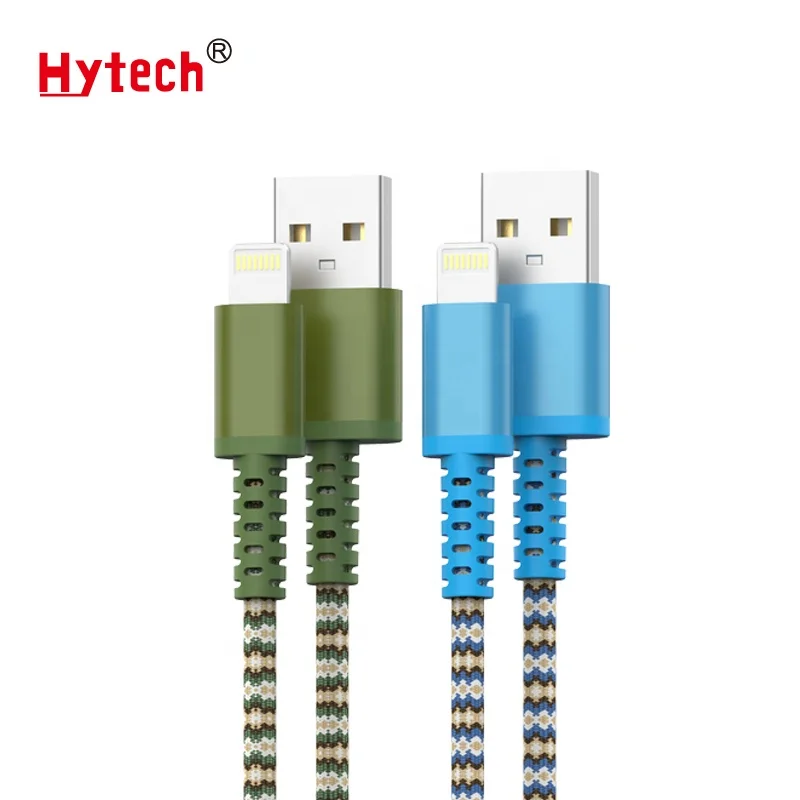 
Nylon Braided Micro USB Charging Cables Designed With Durable Long Strain-Relief 