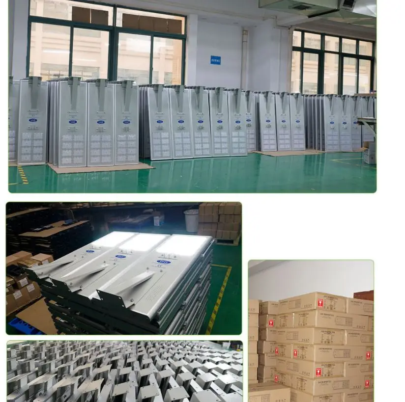 aluminum 300w 300 watts 50w 200w 100w solar street lamps light with pole 60w 500w for outdoor garden street in shenzhen