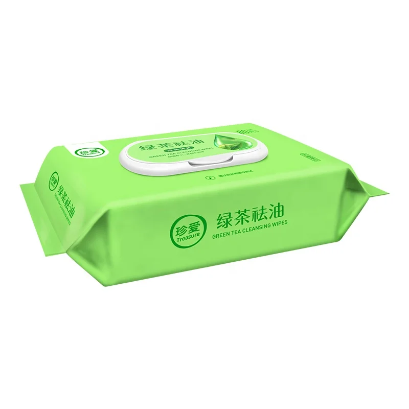 
B21 Treasure Green tea Daily cleansing wipes 