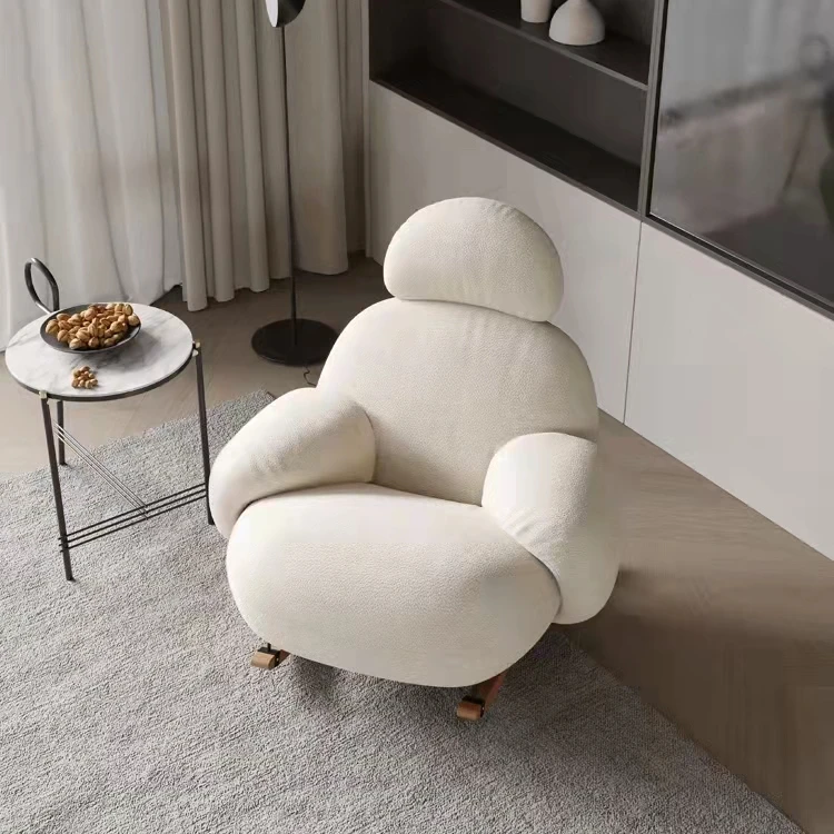 Modern Classic Sleeping Leisure Chair Home Furniture Single Sofa Rocking Chair