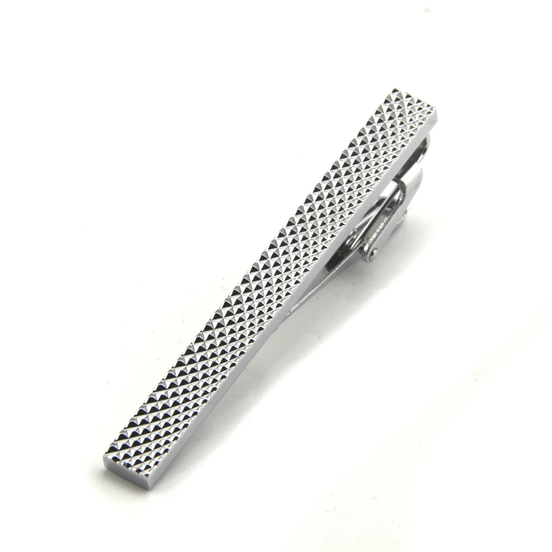 Wholesale blank stainless steel tie bar custom metal tie clips