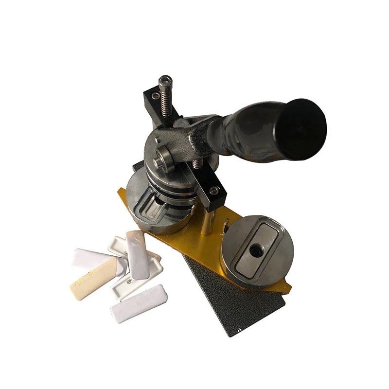 rectangle pin button badge machine  68*24mm