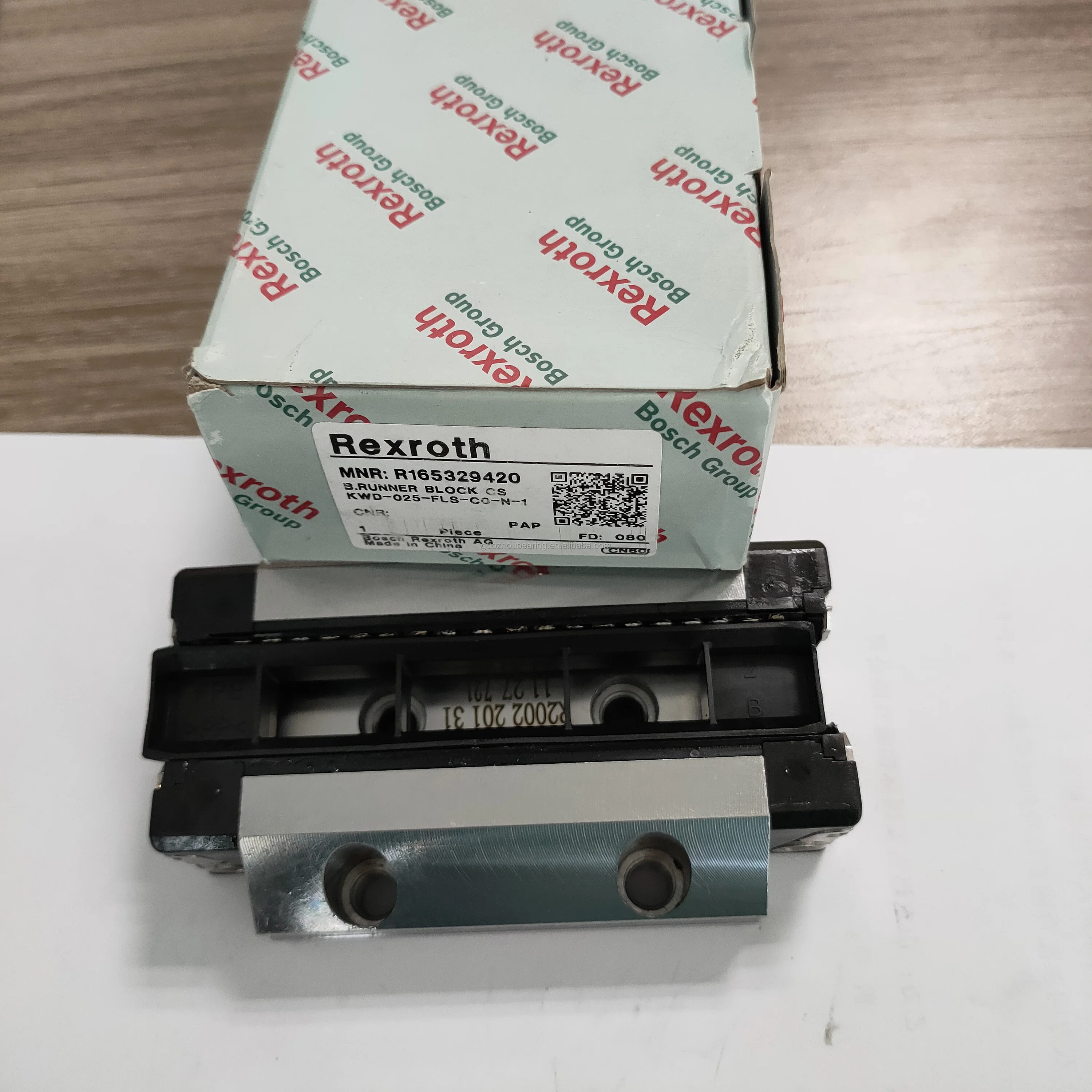 Оригинальный бренд Rexroth линейный подшипник R165329320