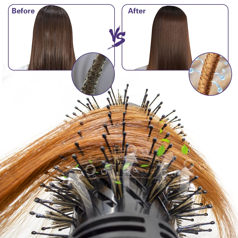 C&C Professional Hair Dryer & Volumizing Brush Stock One Step Hair Dryer And Styler Electric Hot Air Brush